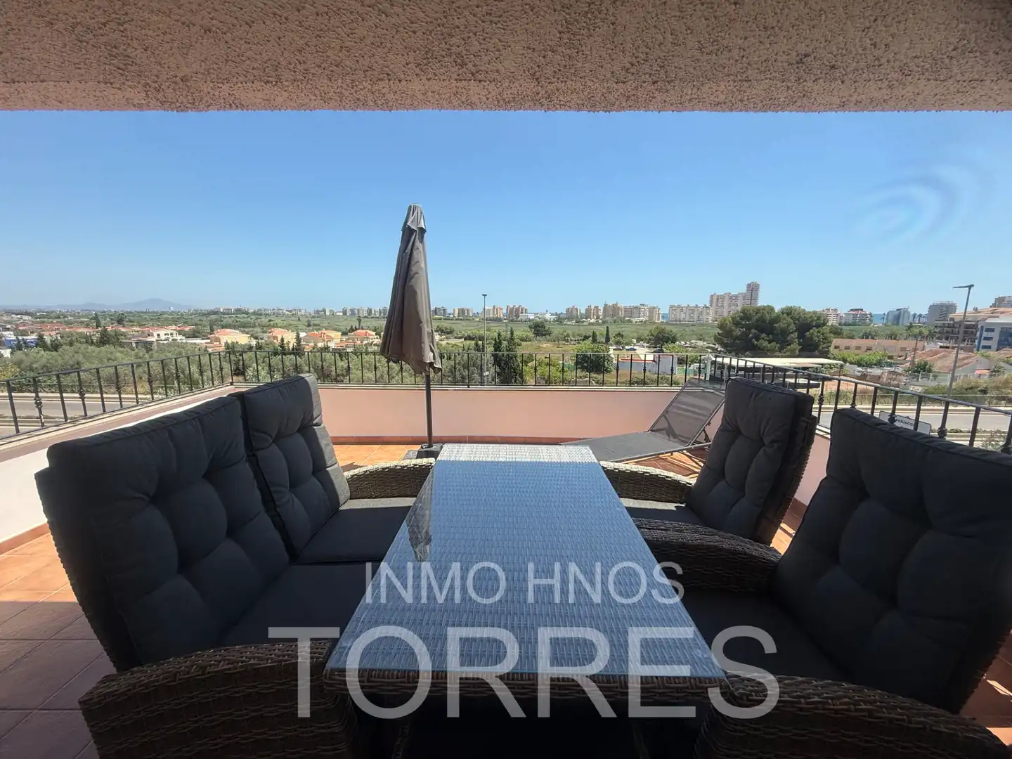 Terrassa de Casa o xalet en venda en Peñíscola / Peníscola amb Aire condicionat, Jardí privat i Terrassa