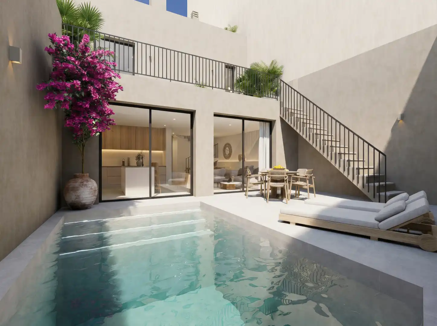 Piscina de Casa o xalet en venda en  Palma de Mallorca amb Aire condicionat, Calefacció i Terrassa