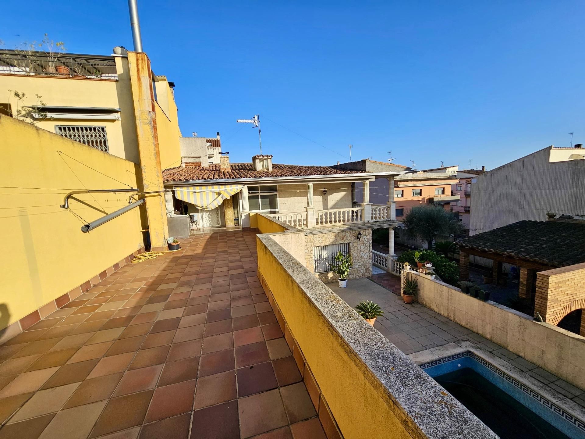 Exterior view of House or chalet for sale in Tordera  with Private garden, Terrace and Swimming Pool