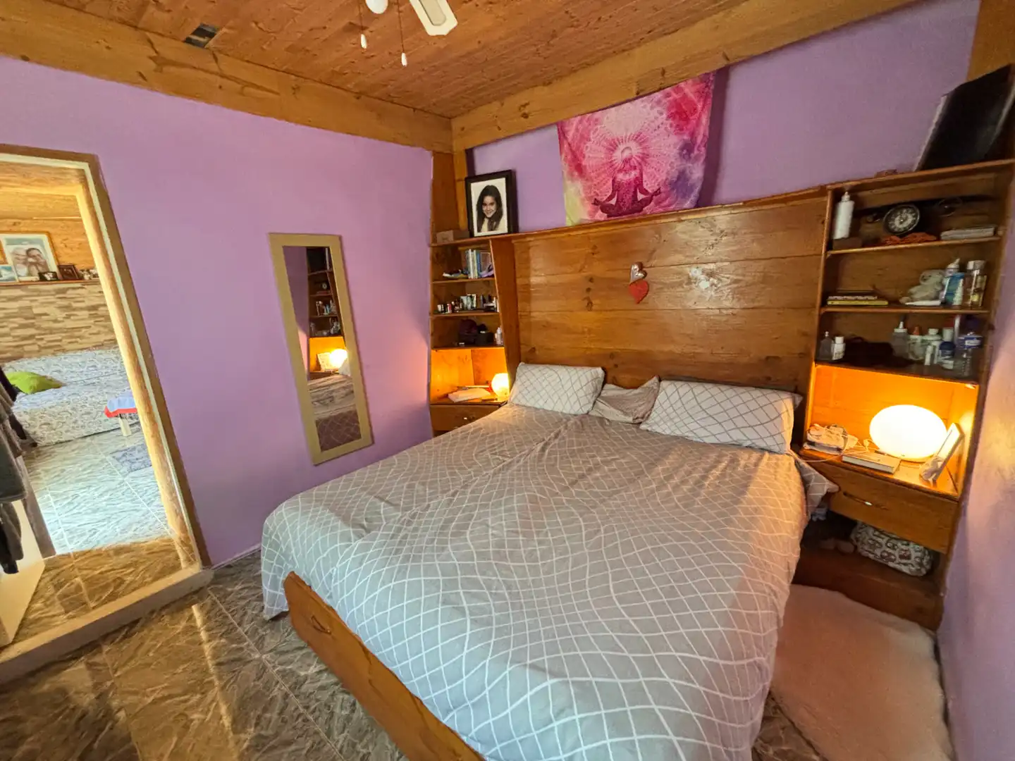 Habitación de Casa adosada en venta en La Victoria de Acentejo con Jardín privado, Terraza y Trastero