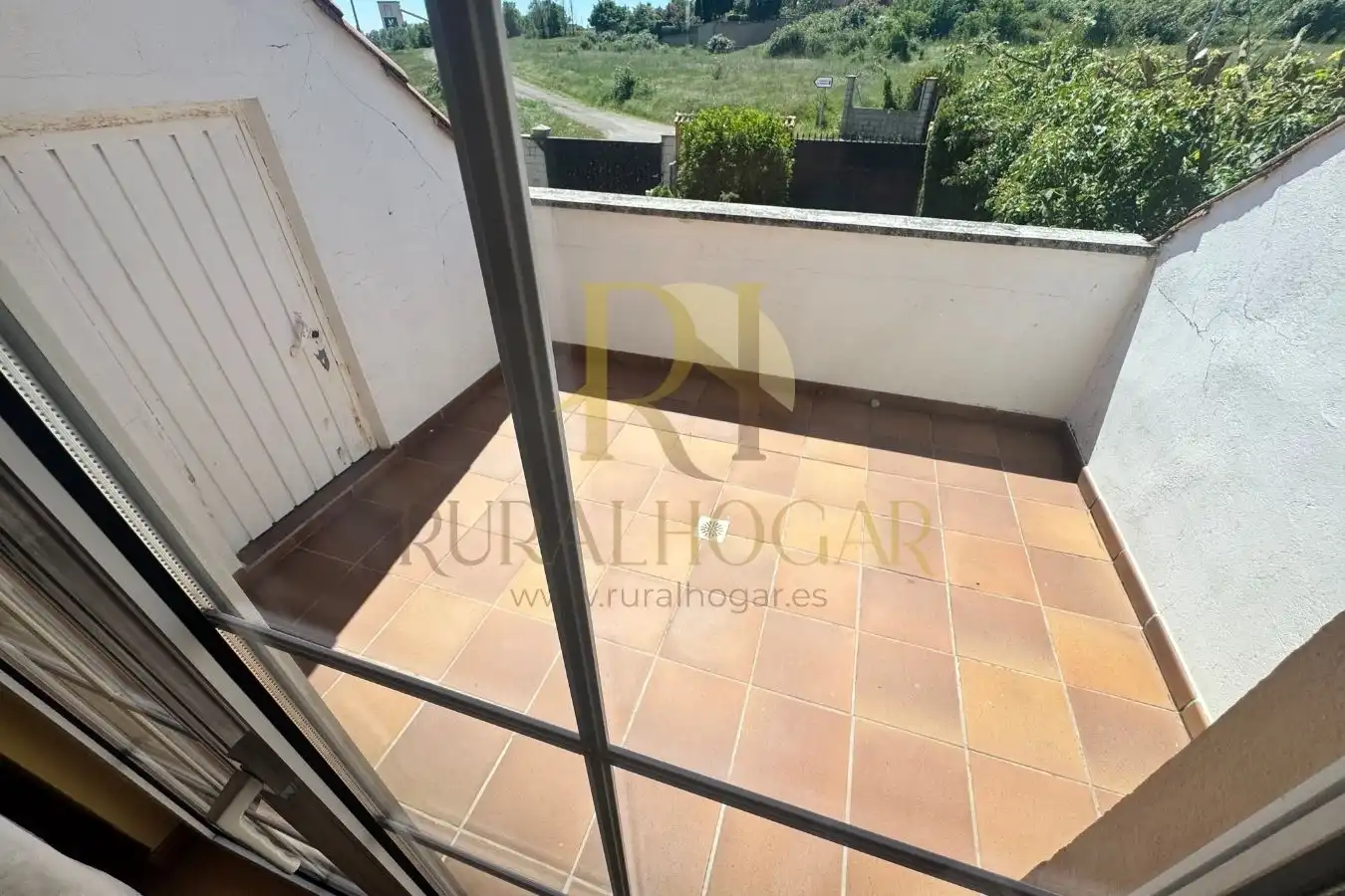 Terraza de Casa o chalet en venta en Santovenia de la Valdoncina con Calefacción, Jardín privado y Parquet