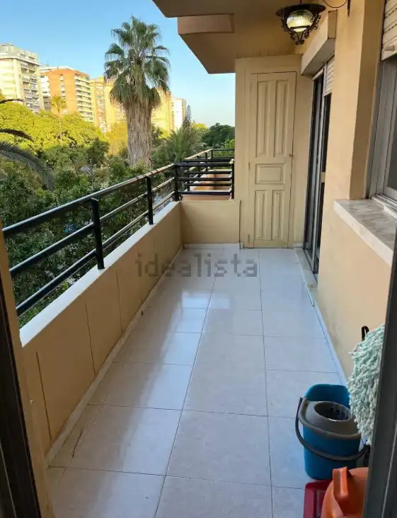 Balcony of Flat for rent in Valencia  with Furnished, Oven and Washing machine
