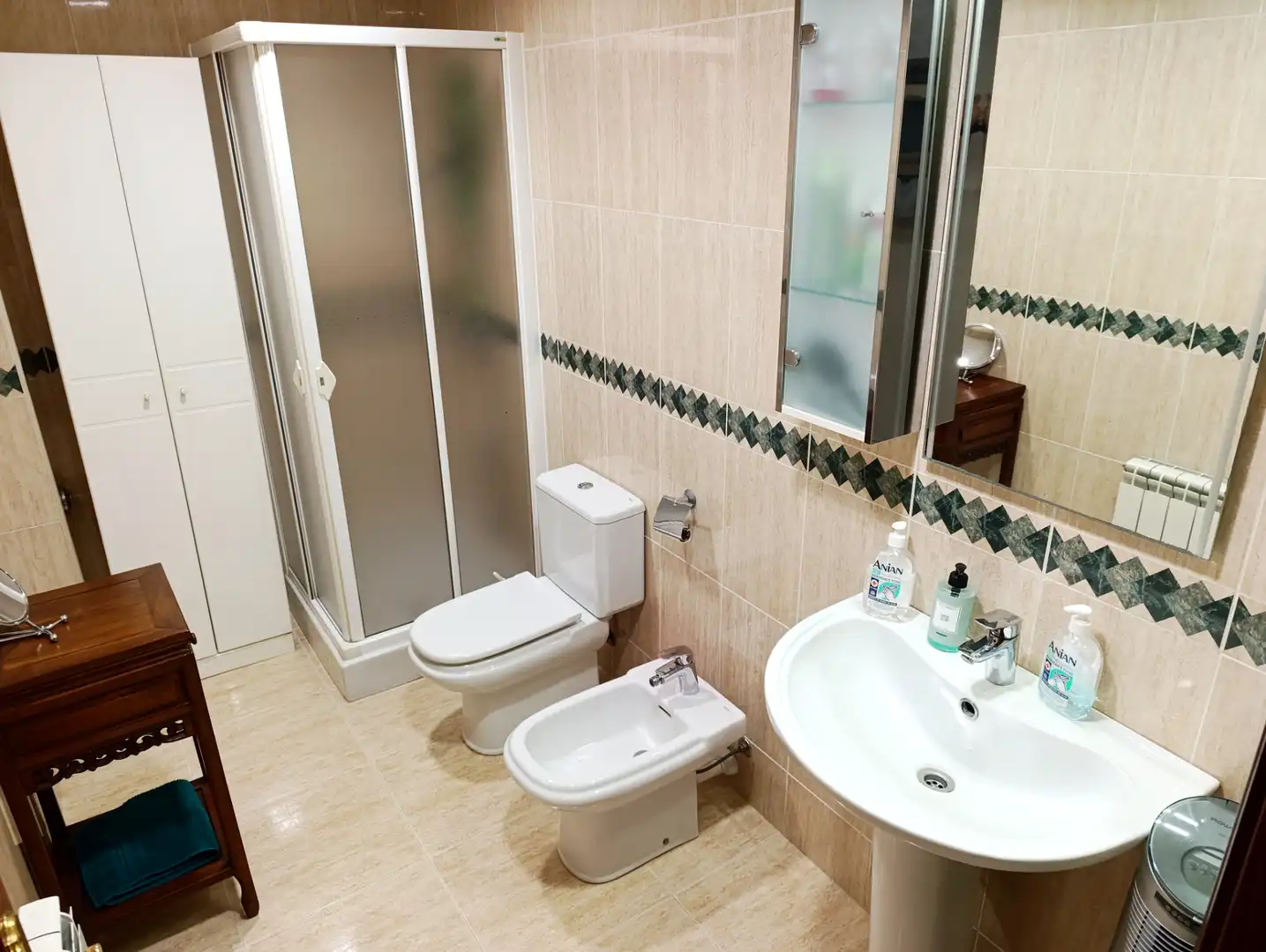 Baño de Casa o chalet en venta en Pineda de Mar con Aire acondicionado, Calefacción y Jardín privado