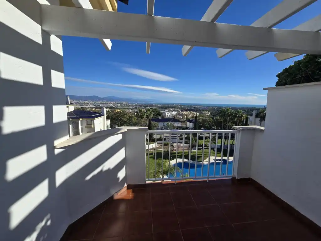 Außenansicht von Dachboden zum Verkauf in Málaga mit Klimaanlage, Terrasse und Gemeinschaftspool