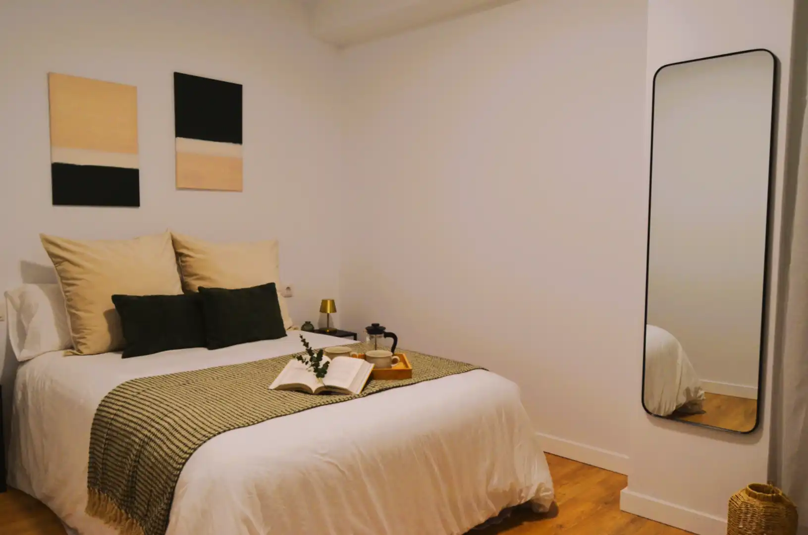 Bedroom of Flat for sale in Málaga