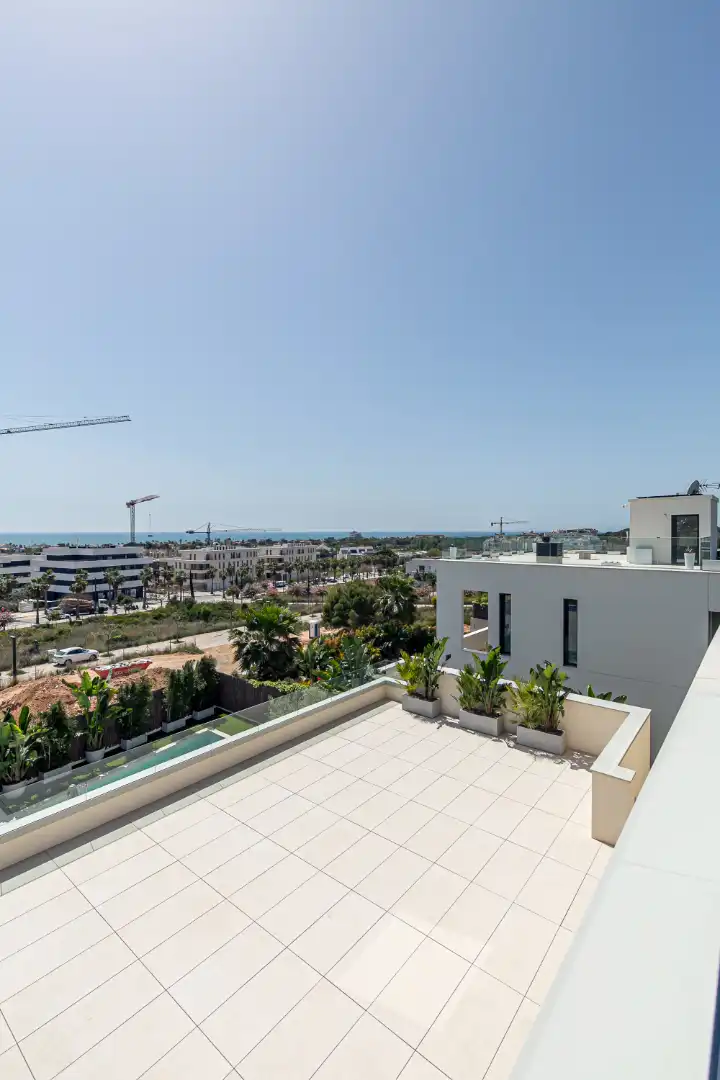 Terrasse von Haus oder Chalet zum Verkauf in Sitges mit Klimaanlage, Heizung und Privatgarten