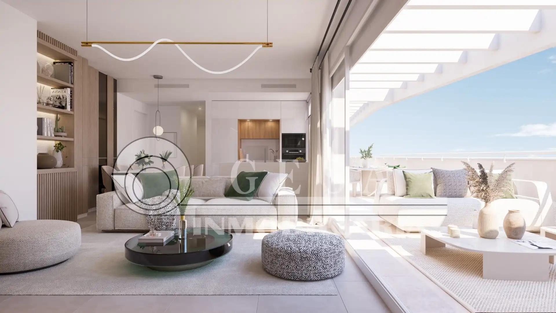 Living room of Flat for sale in Vélez-Málaga  with Air Conditioner, Heating and Terrace