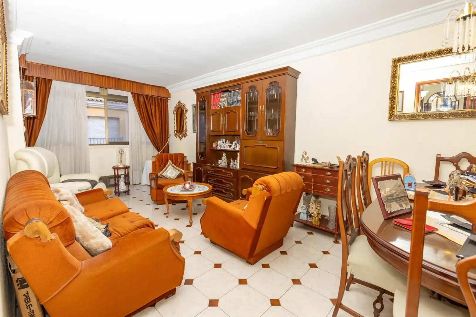 Living room of Flat for sale in Málaga  with Terrace, Storage room and Balcony