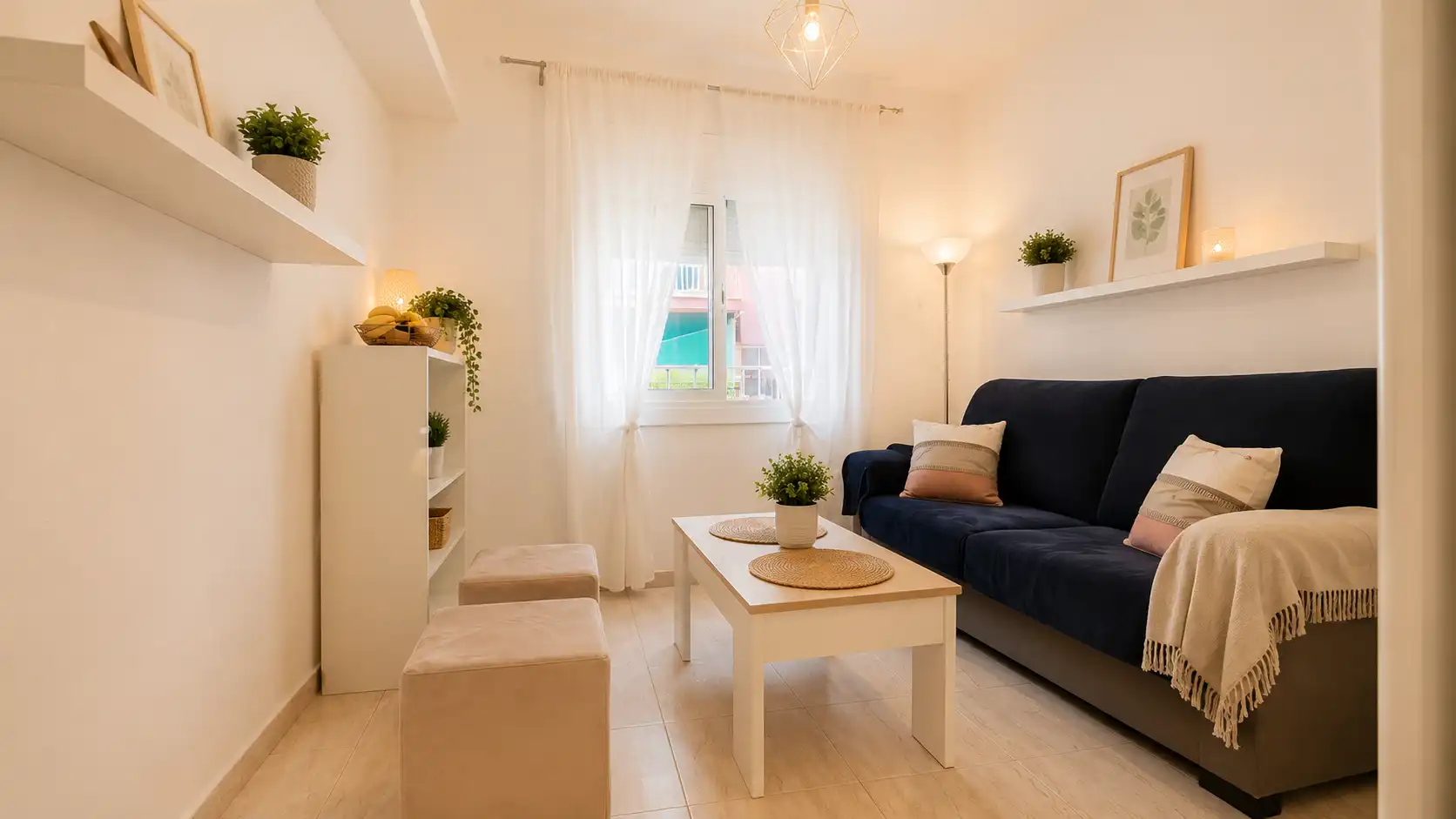 Sala d'estar de Pis en venda en Barcelona