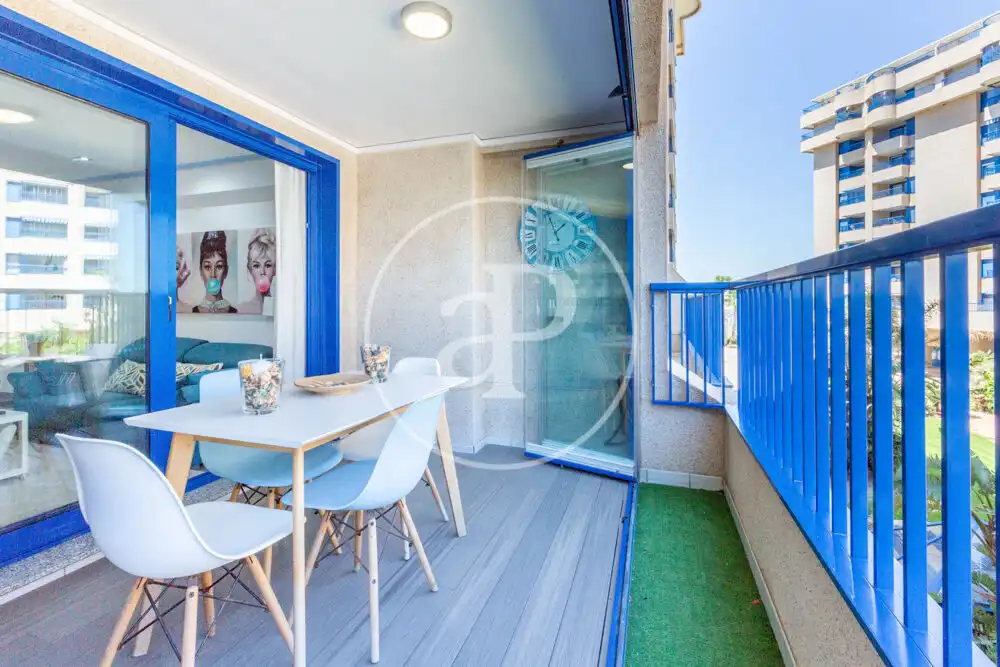 Terrace of Flat for sale in Alboraya  with Air Conditioner, Heating and Private garden