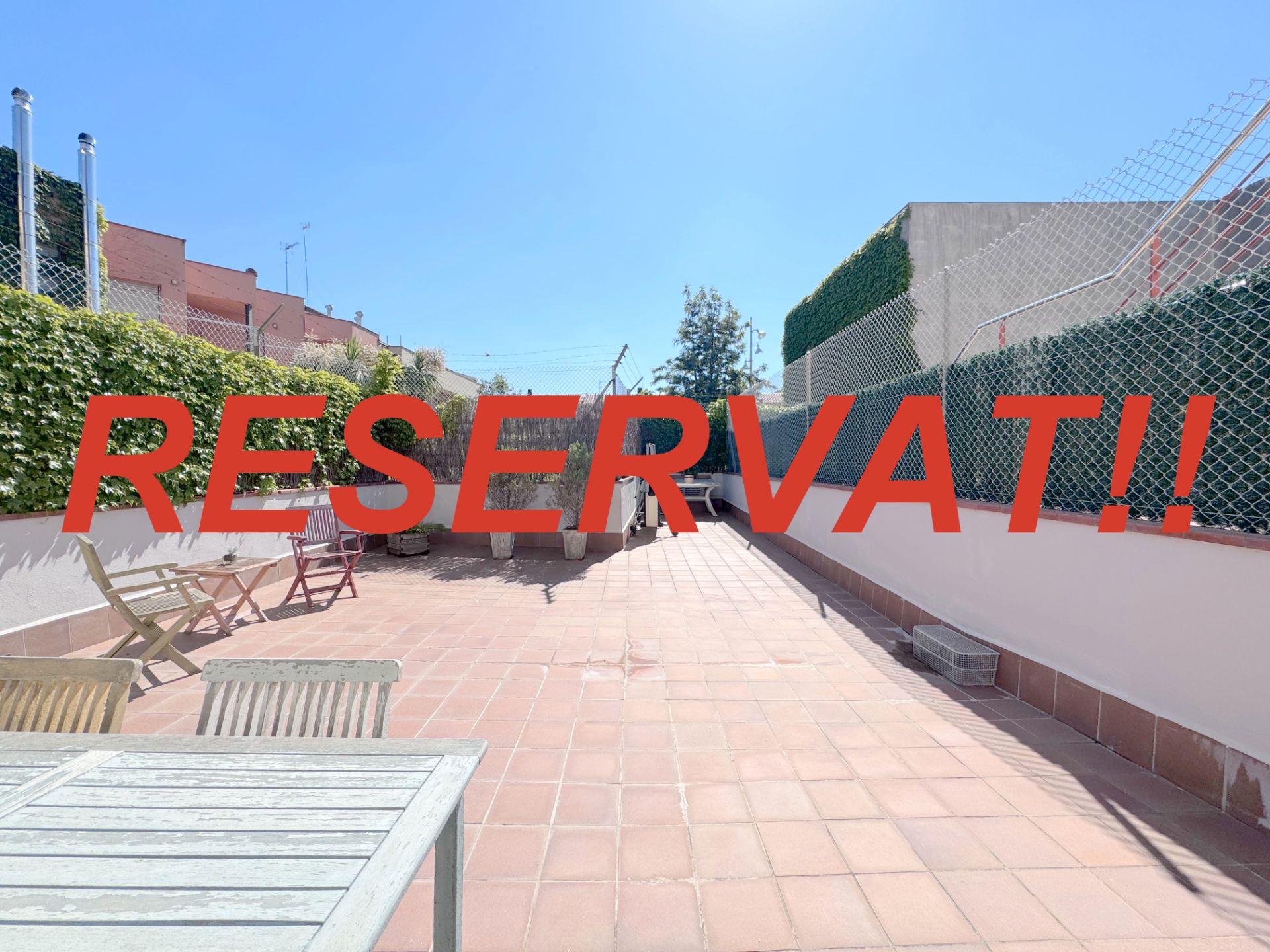 Terrace of Flat for sale in Granollers  with Air Conditioner, Heating and Parquet flooring