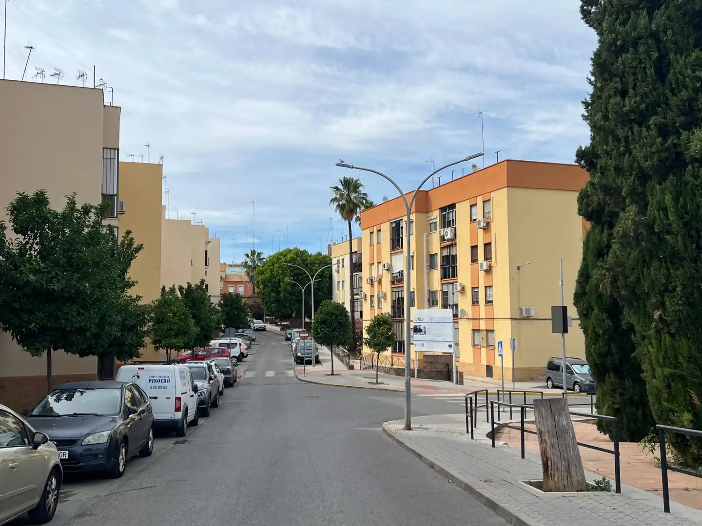 Vista exterior de Piso en venta en Mairena del Alcor con Terraza