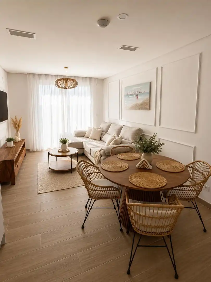 Sala d'estar de Apartament en venda en Madrid amb Terrassa