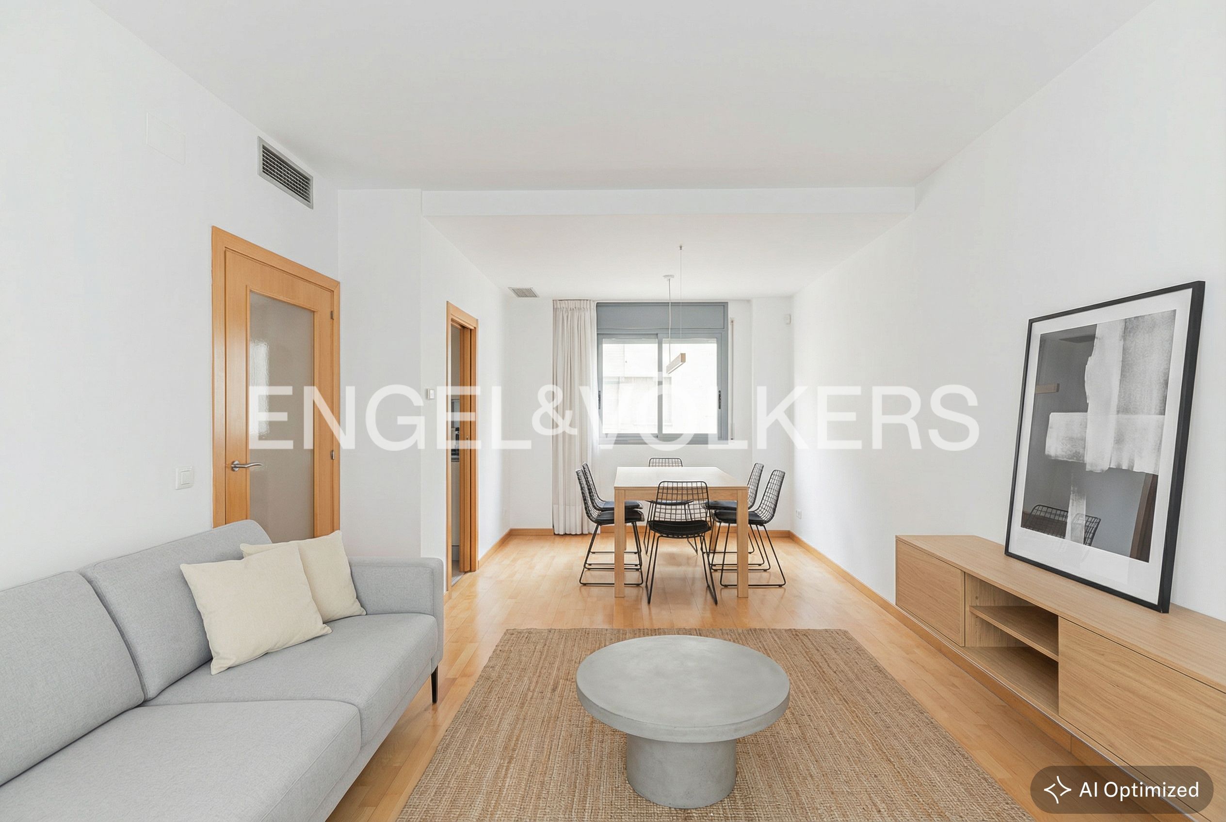 Exterior view of Apartment for sale in  Barcelona Capital  with Air Conditioner, Heating and Parquet flooring