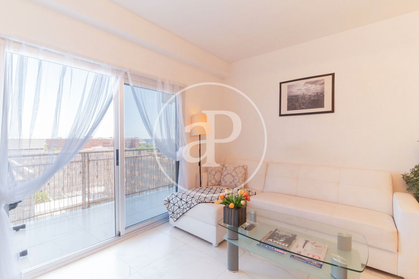 Living room of Flat for sale in  Valencia Capital  with Air Conditioner, Heating and Terrace