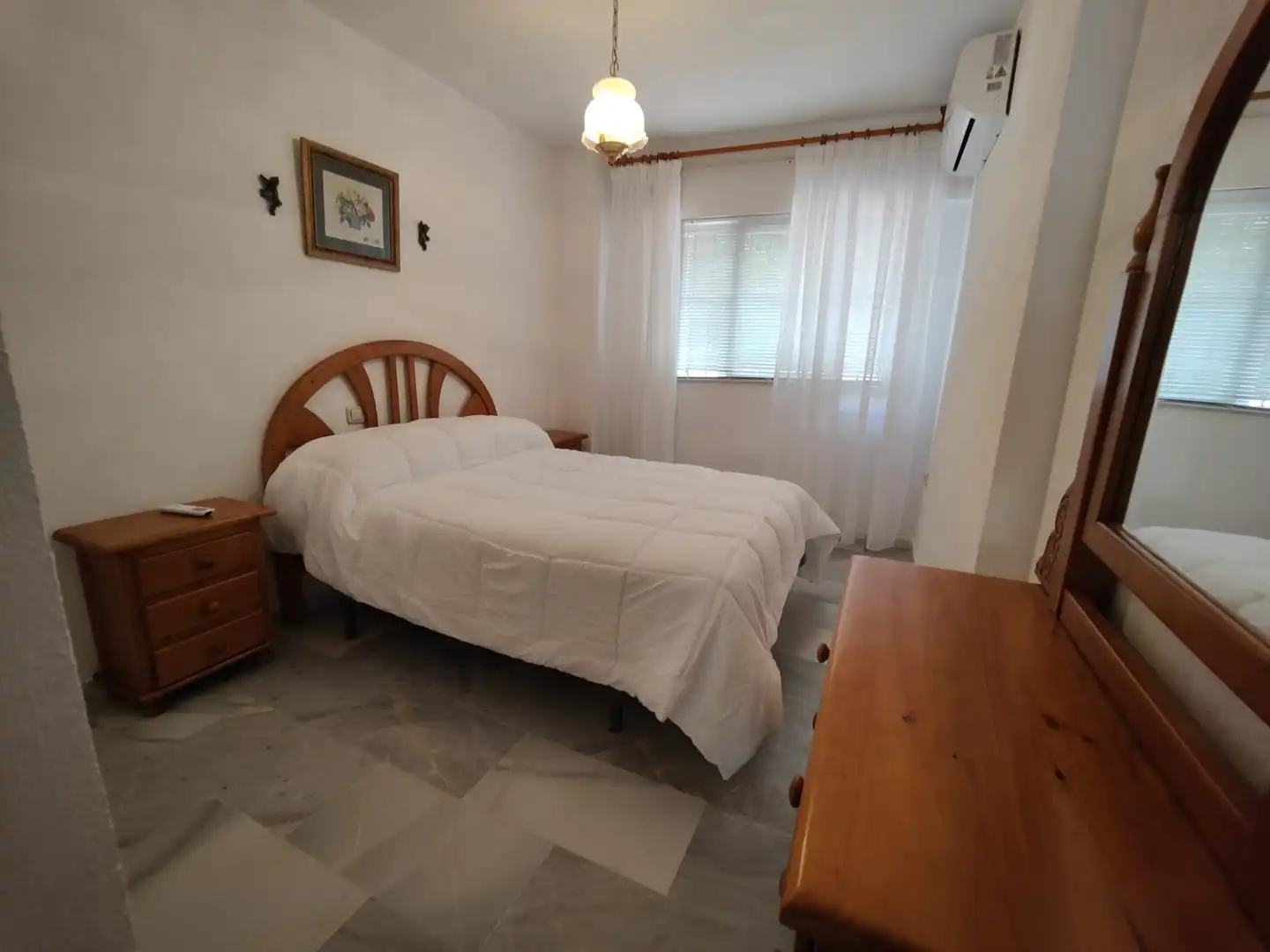 Schlafzimmer von Wohnung zur Miete in Almuñécar mit Klimaanlage und Terrasse
