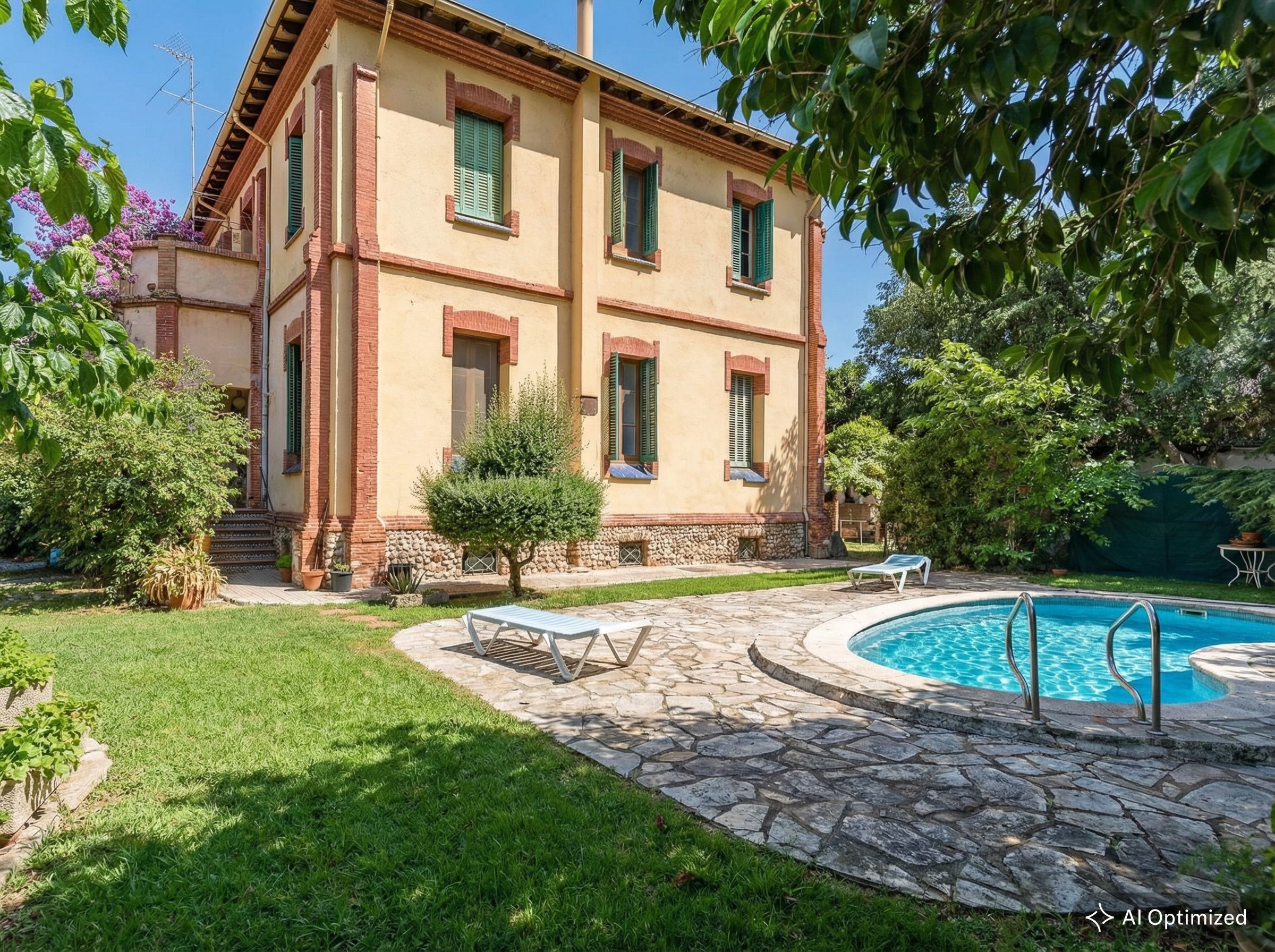 Garden of Country house for sale in Castellar del Vallès  with Heating, Swimming Pool and Balcony