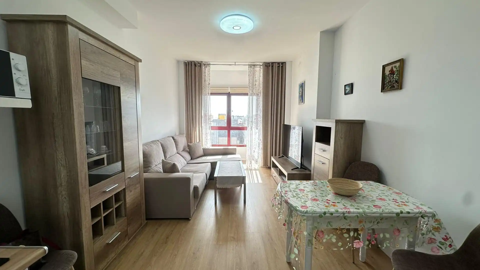 Living room of Flat for rent in Santa Lucía de Tirajana  with Parquet flooring