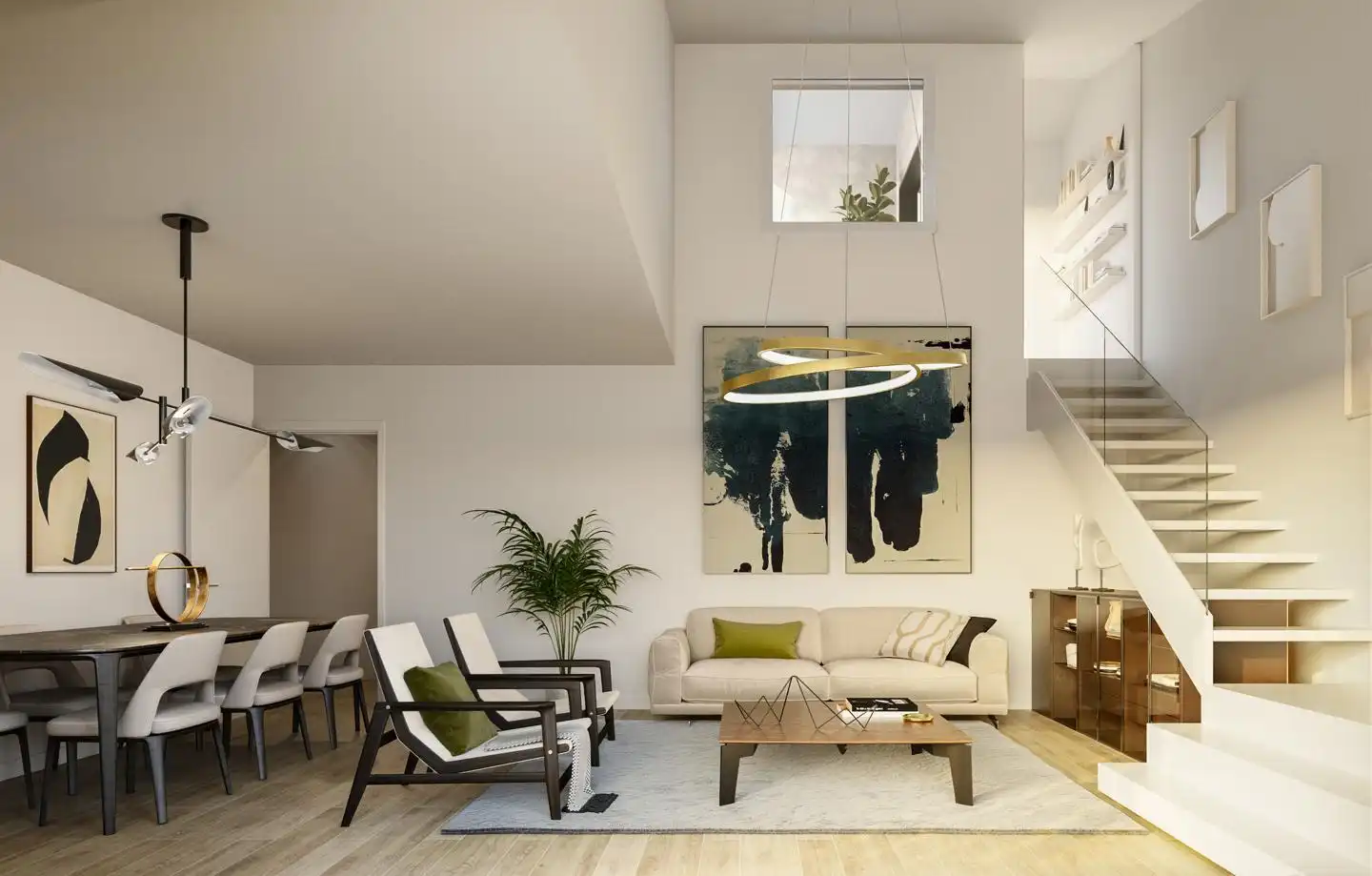 Living room of Attic for sale in Zaragoza  with Terrace and Storage room