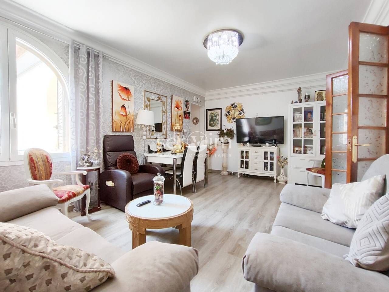 Sala de estar de Piso en venta en Girona Capital