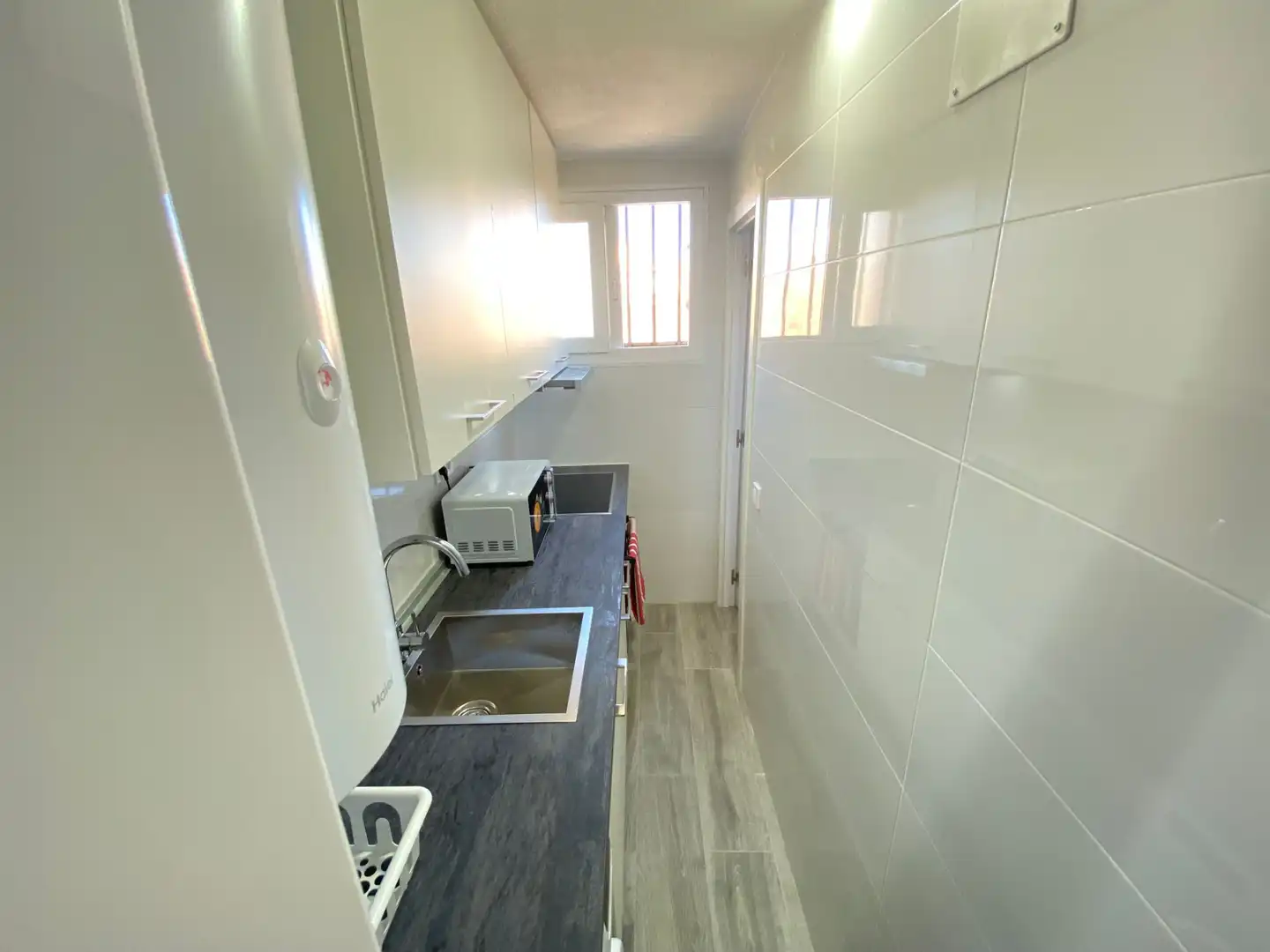 Cocina de Piso de alquiler en Madrid con Calefacción, Amueblado y Horno