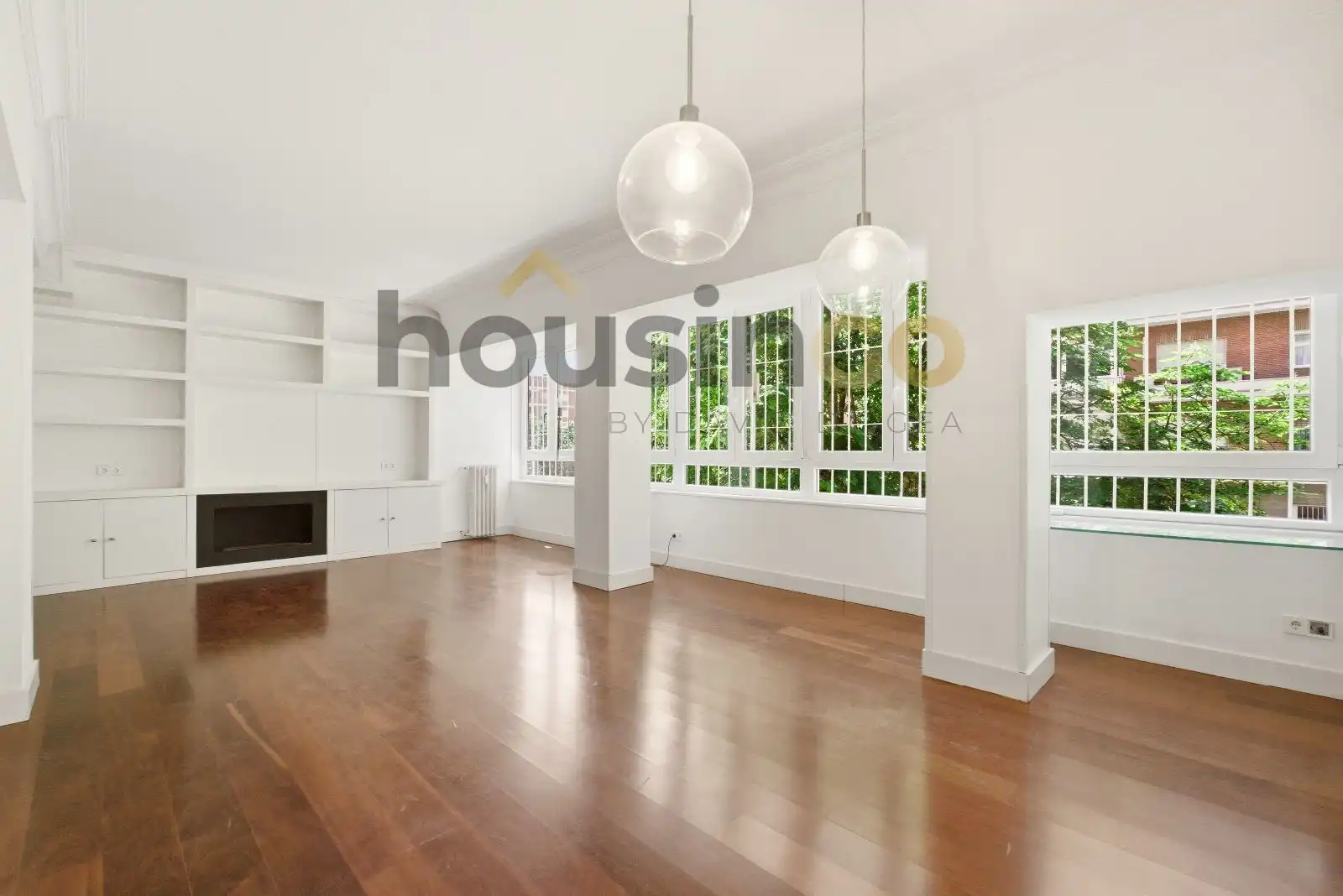 Sala de estar de Piso en venta en  Madrid Capital con Aire acondicionado, Calefacción y Trastero