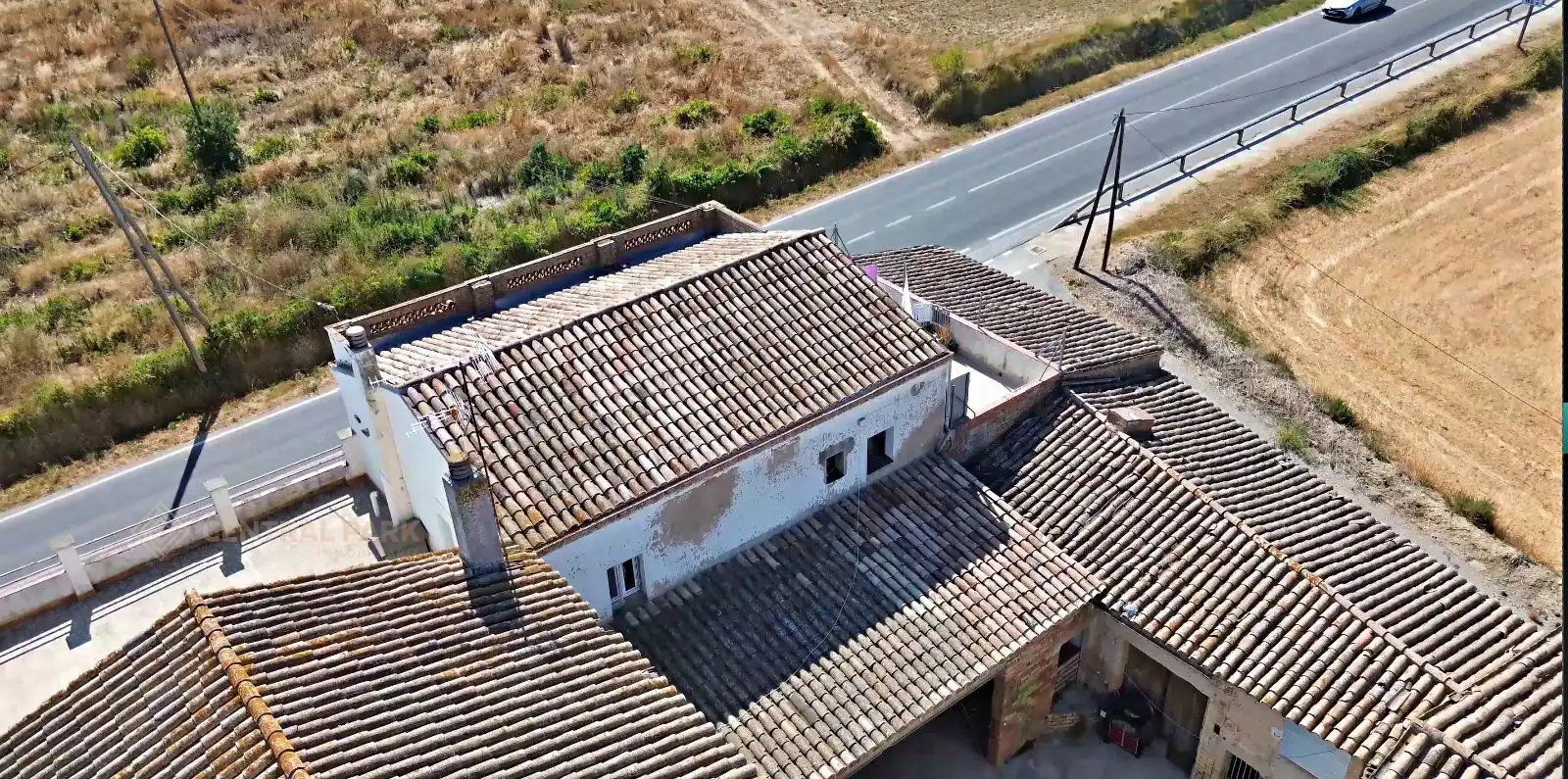 Vista exterior de Casa o xalet en venda en Pacs del Penedès amb Calefacció, Terrassa i Traster