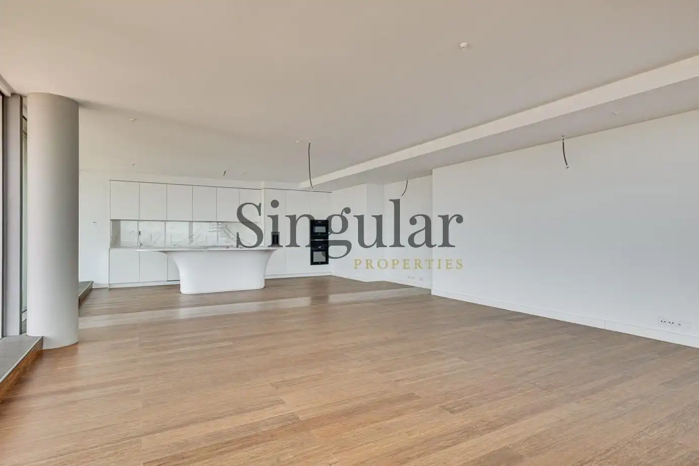 Living room of Duplexes for sale in Barcelona  with Heating, Parquet flooring and Terrace