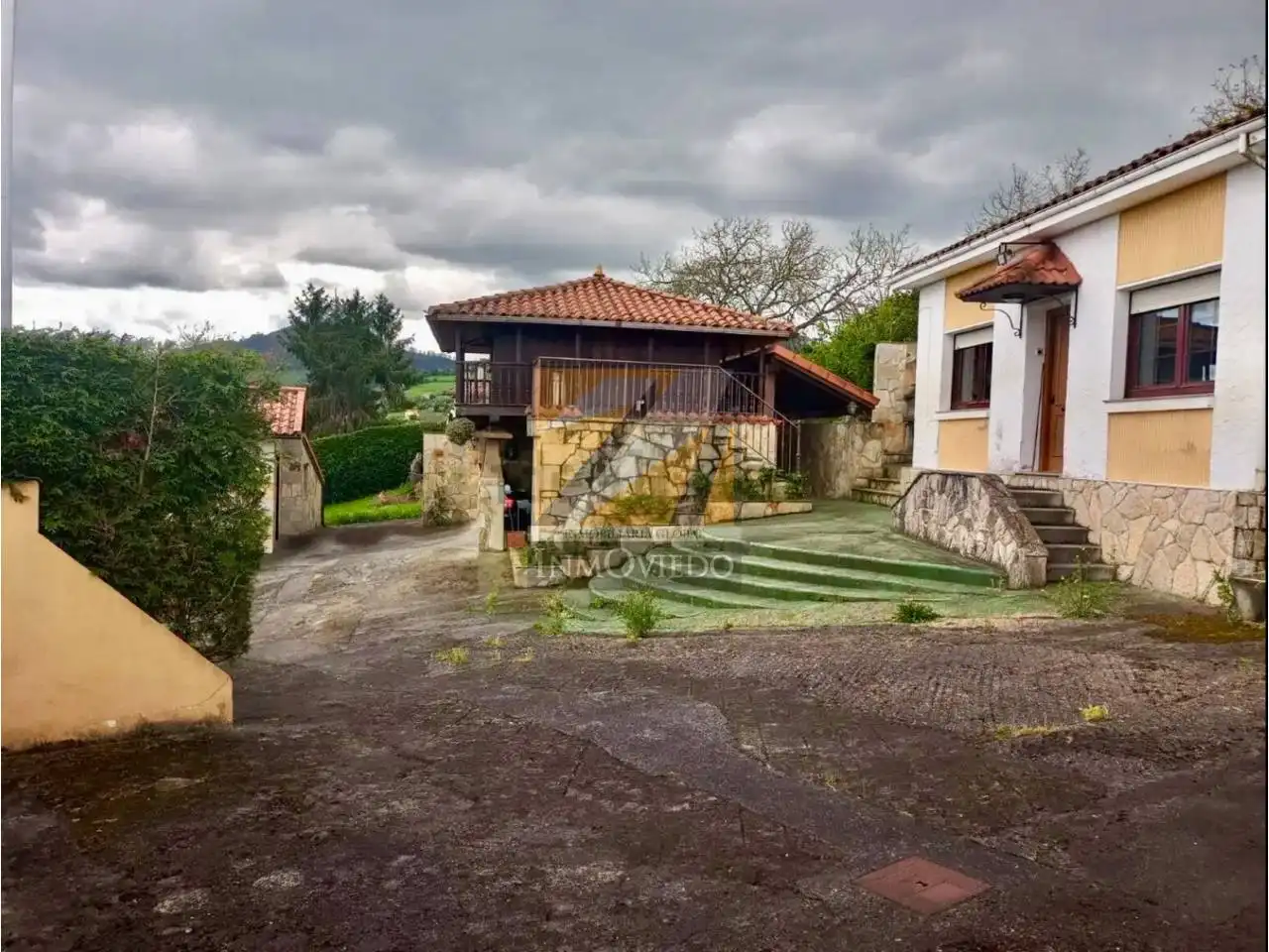 Vista exterior de Casa o xalet en venda en Gijón 