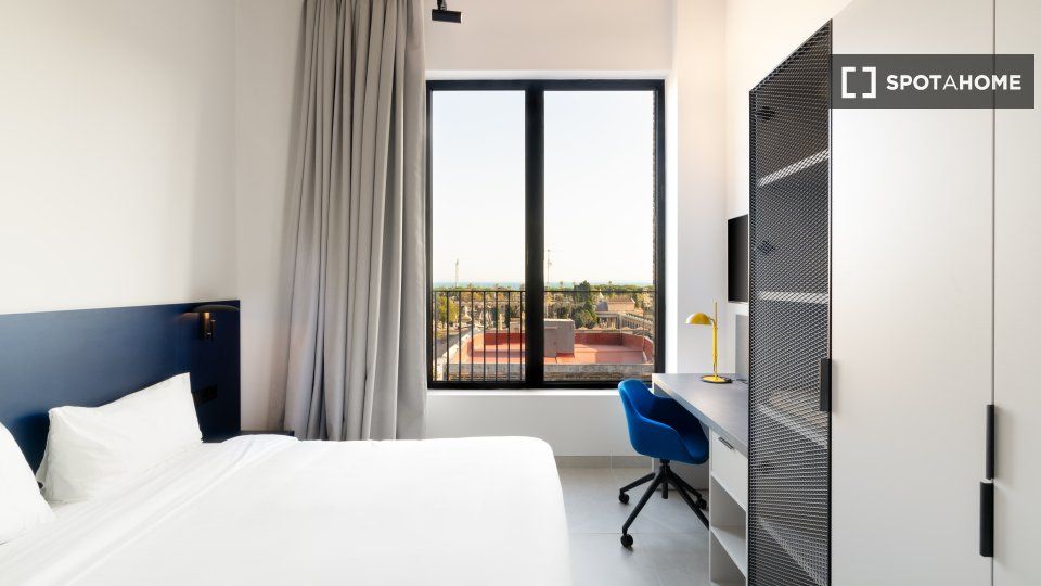 Habitación de Piso de alquiler en  Barcelona Capital con Aire acondicionado, Calefacción y Amueblado