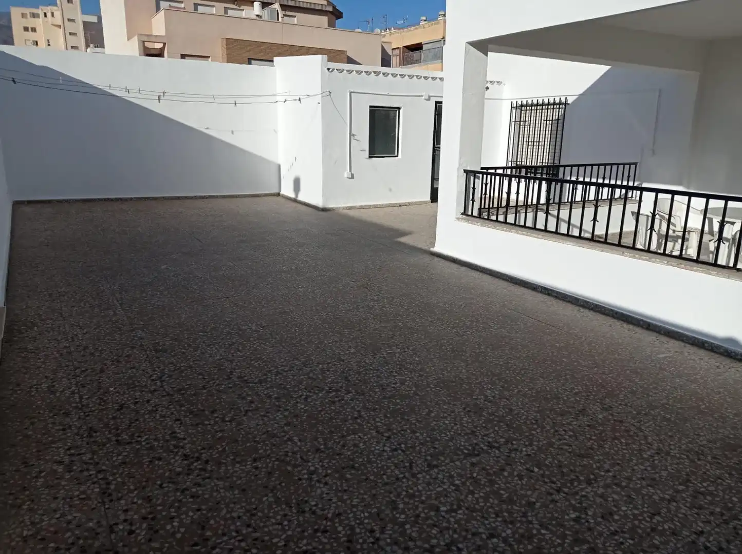 Terraza de Finca rústica en venta en El Ejido con Terraza, Trastero y Amueblado