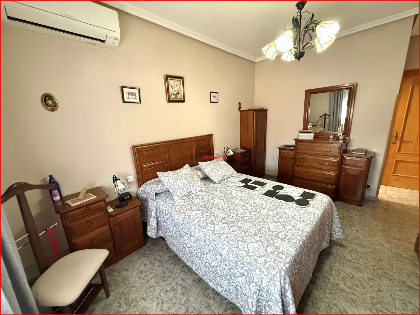 Dormitori de Casa adosada en venda en Burujón amb Aire condicionat, Calefacció i Terrassa