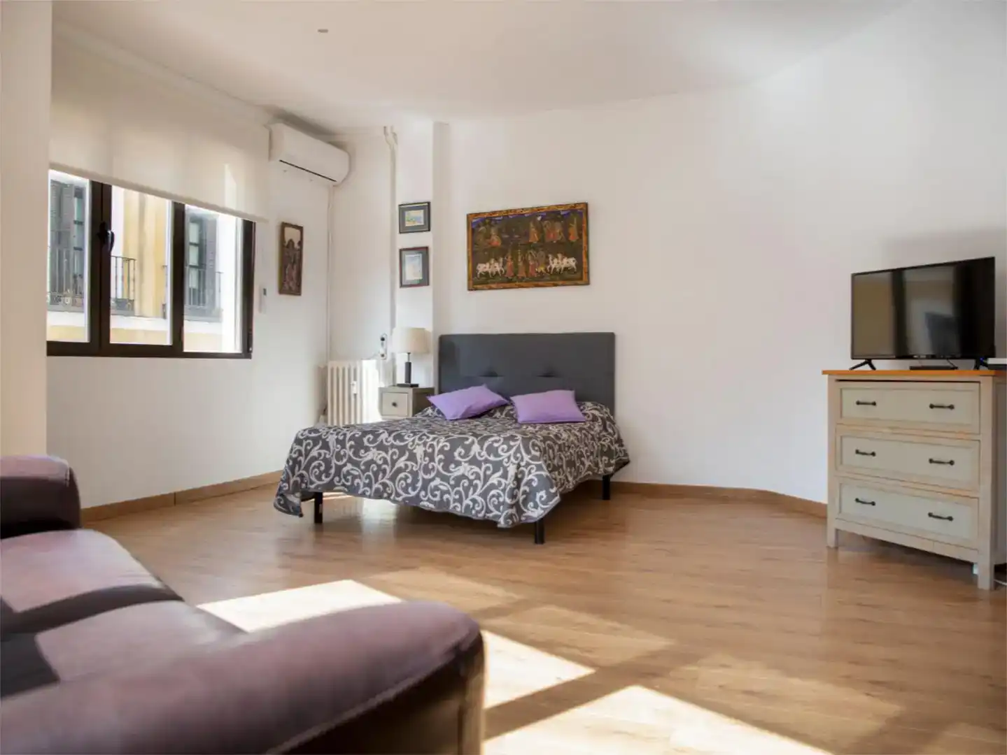Dormitori de Loft de lloguer en Madrid amb Aire condicionat, Parquet i Traster