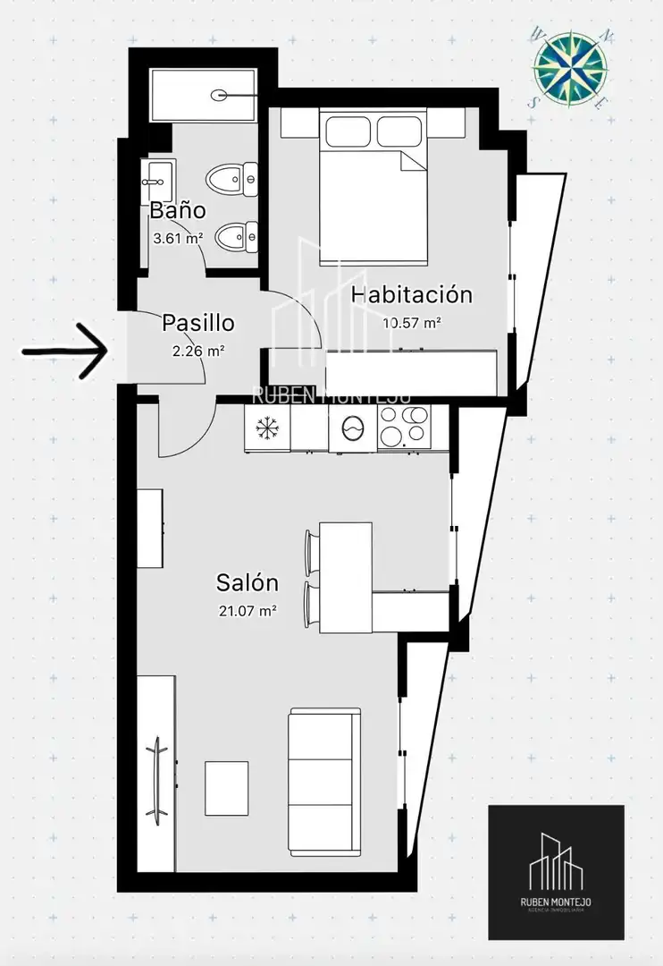 Apartamento en venta en Garrido