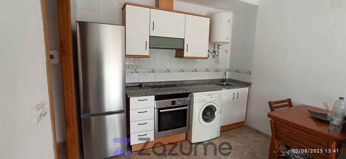 Kitchen of Apartment to rent in Castellón de la Plana / Castelló de la Plana  with Air Conditioner, Storage room and Furnished