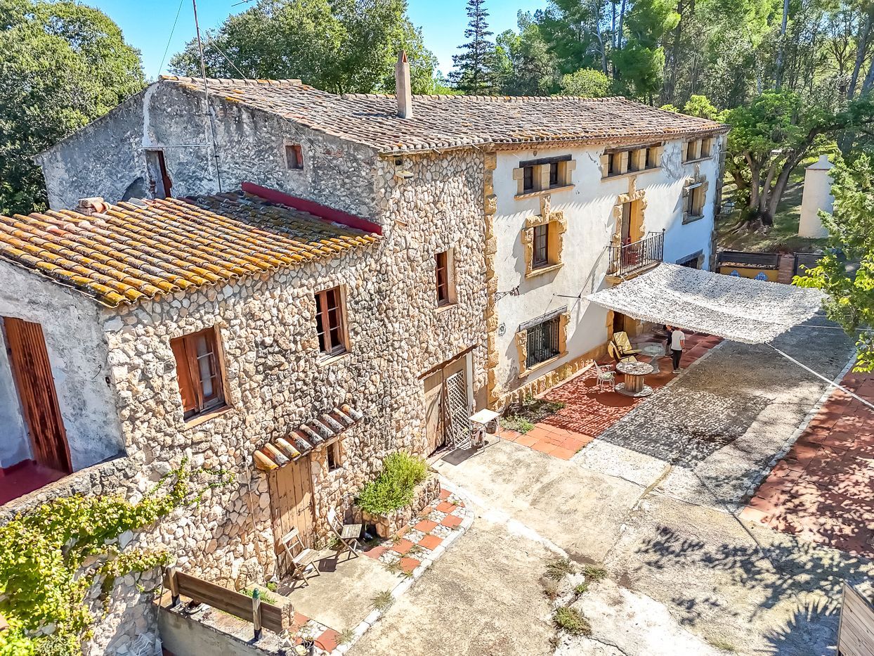 Exterior view of Country house for sale in Perafort