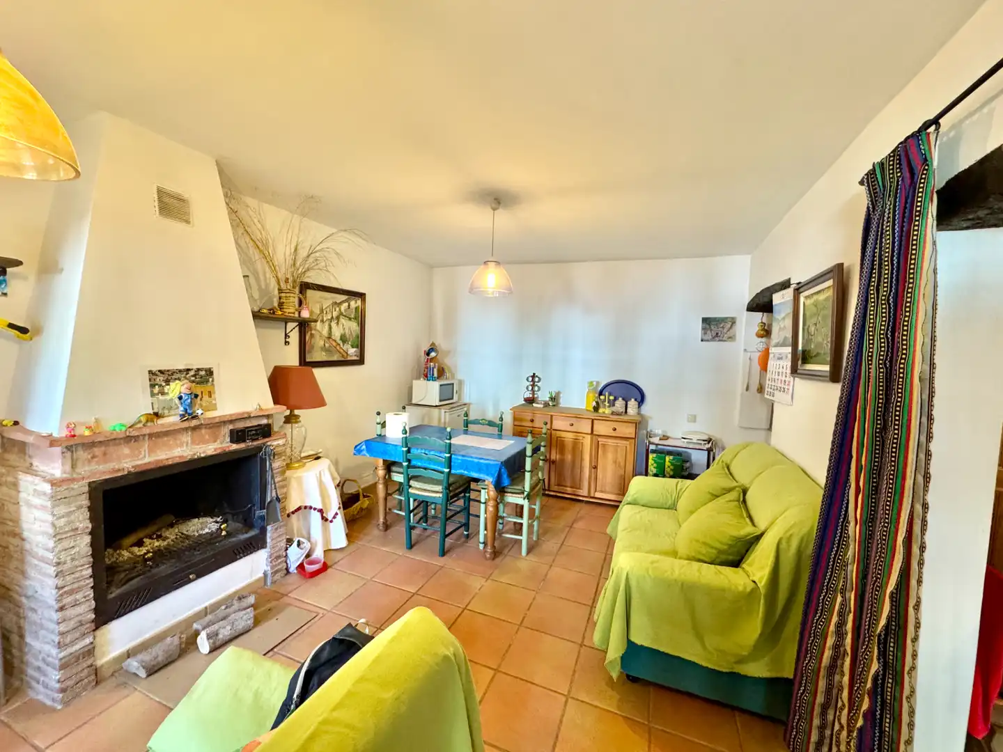 Sala de estar de Apartamento en venta en Ohanes con Calefacción, Terraza y Amueblado