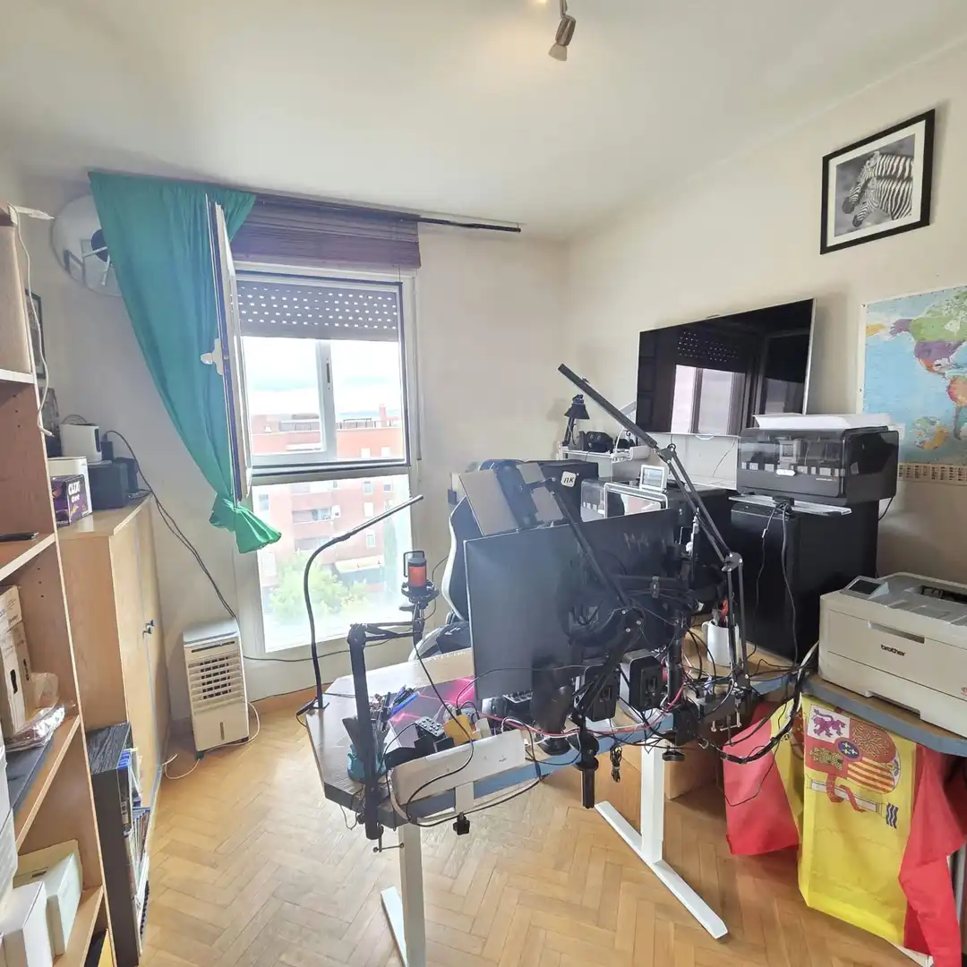 Living room of Attic for sale in Arganda del Rey  with Air Conditioner, Heating and Private garden