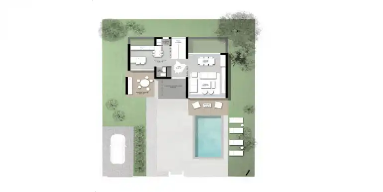 Haus mit Pool zur Miete in Resinera Voladilla 10A, imagen 11