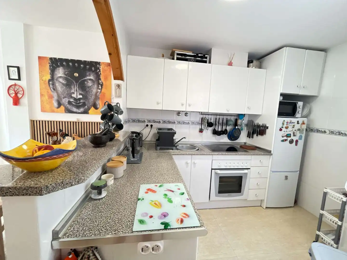 Cuina de Apartament en venda en Orihuela amb Aire condicionat, Piscina i Moblat