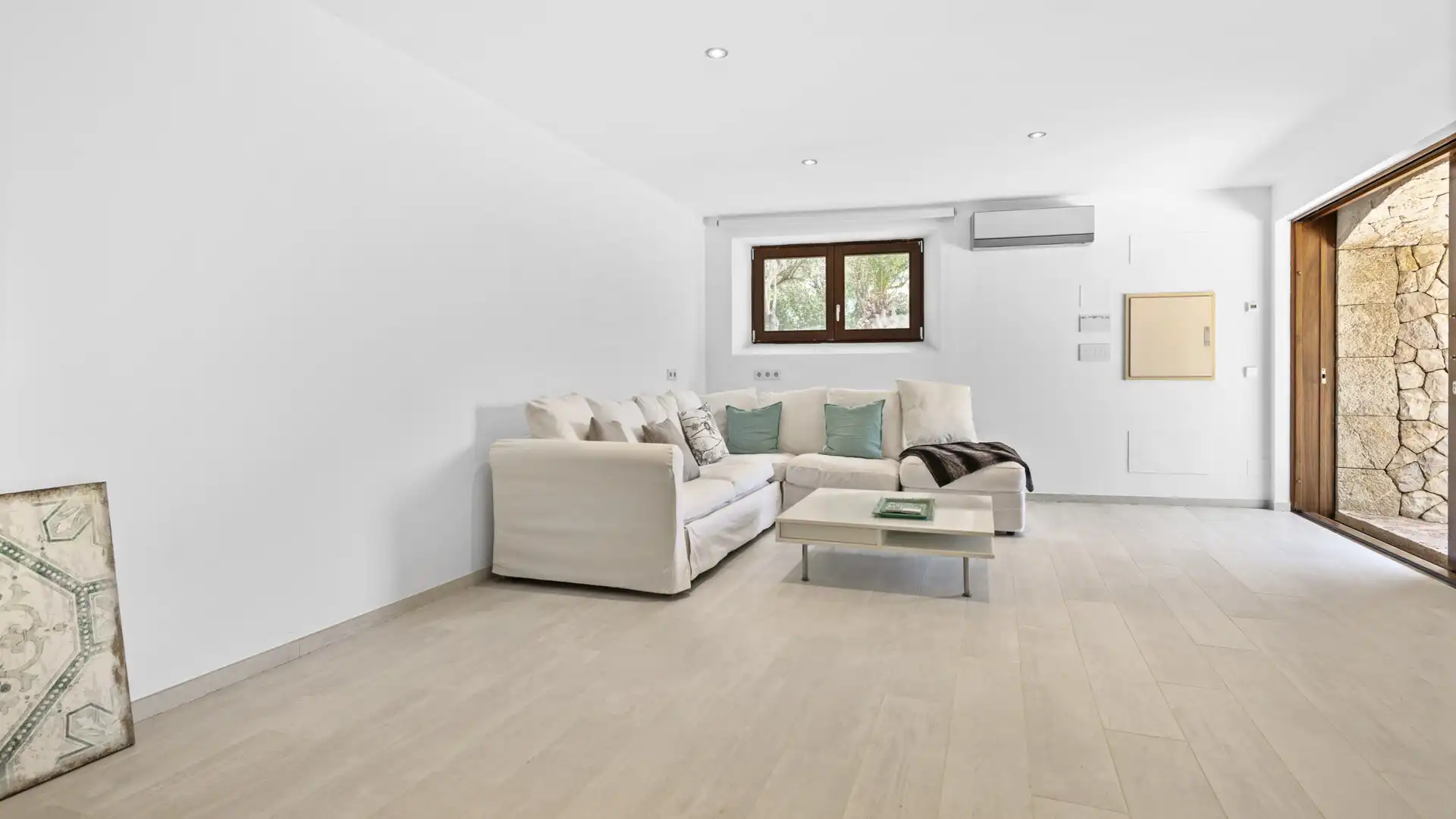 Wohnzimmer von Country house zum Verkauf in Manacor mit Klimaanlage, Heizung und Terrasse