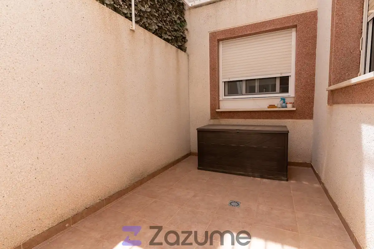 Terrassa de Casa adosada de lloguer en Santa Pola amb Aire condicionat, Calefacció i Jardí privat