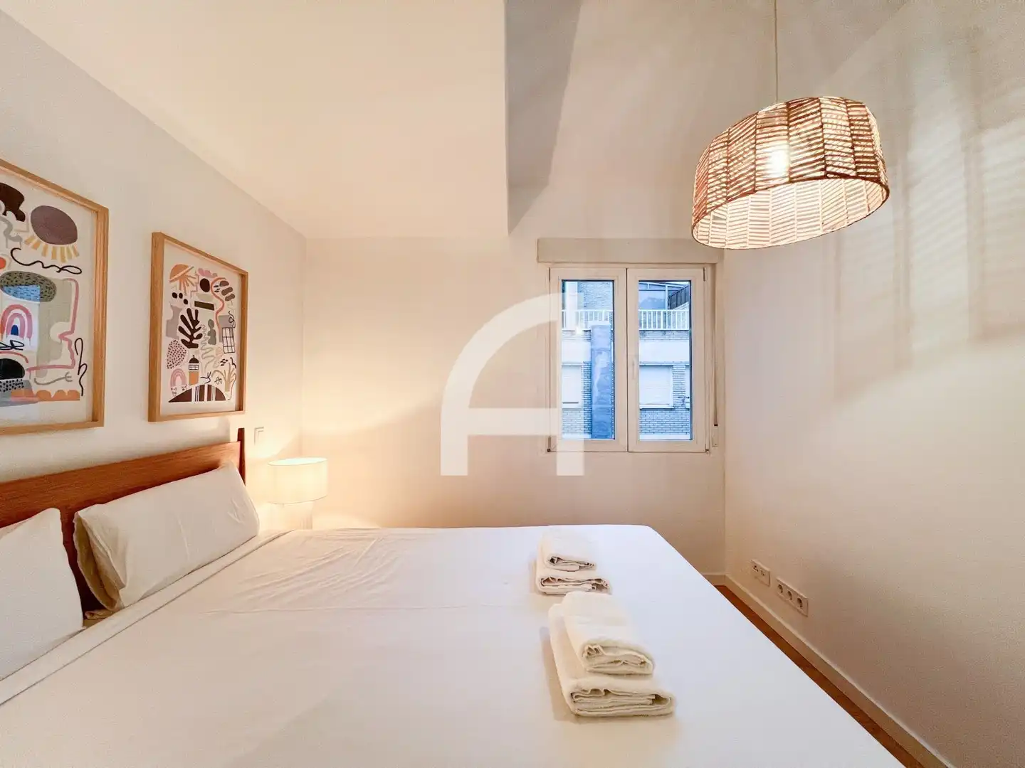 Habitación de Piso de alquiler en Madrid con Aire acondicionado, Calefacción y Amueblado