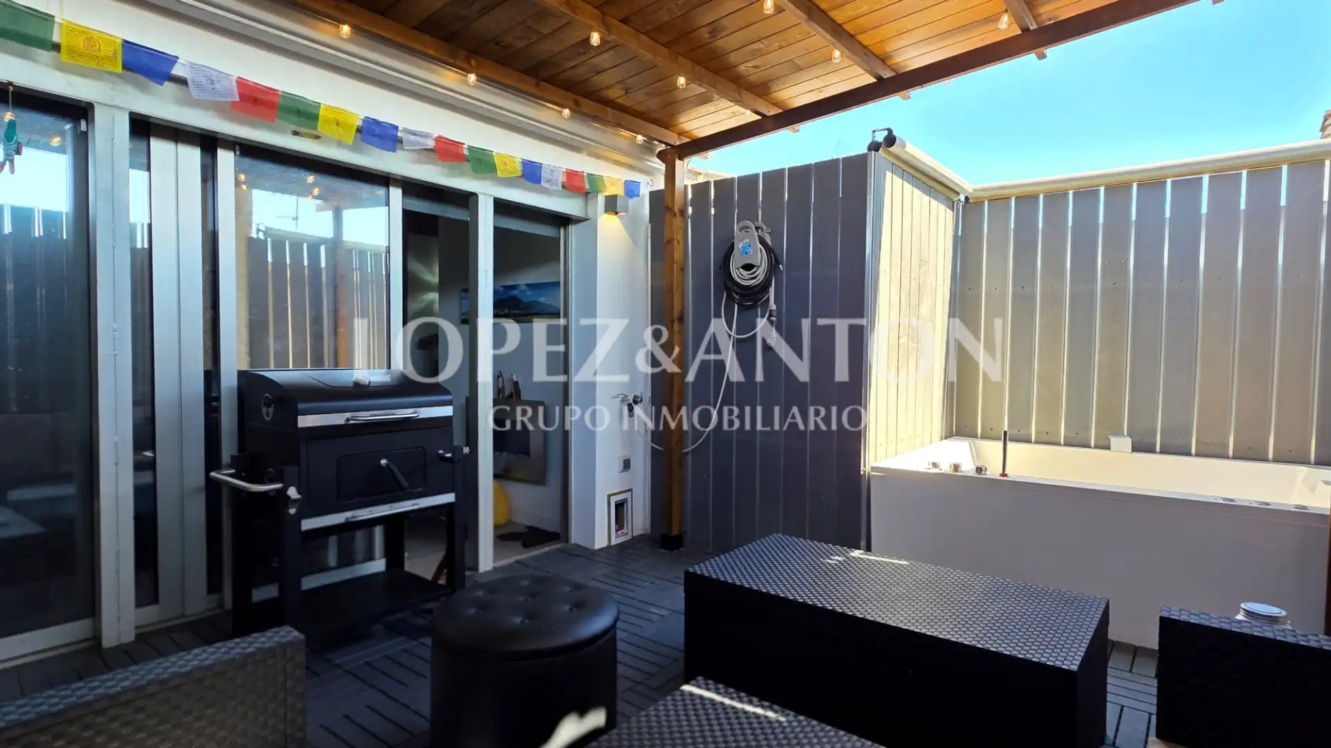Terraza de Dúplex en venta en Pueblo