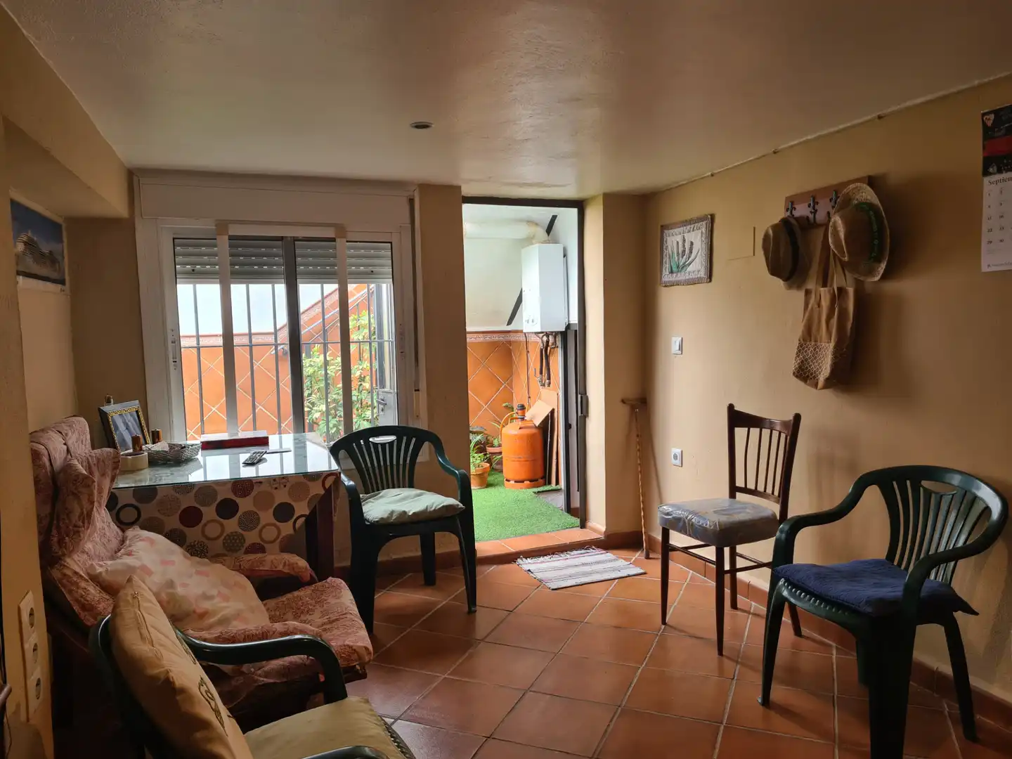 Jardín de Casa adosada en venta en Higuera de la Sierra con Aire acondicionado, Terraza y Trastero