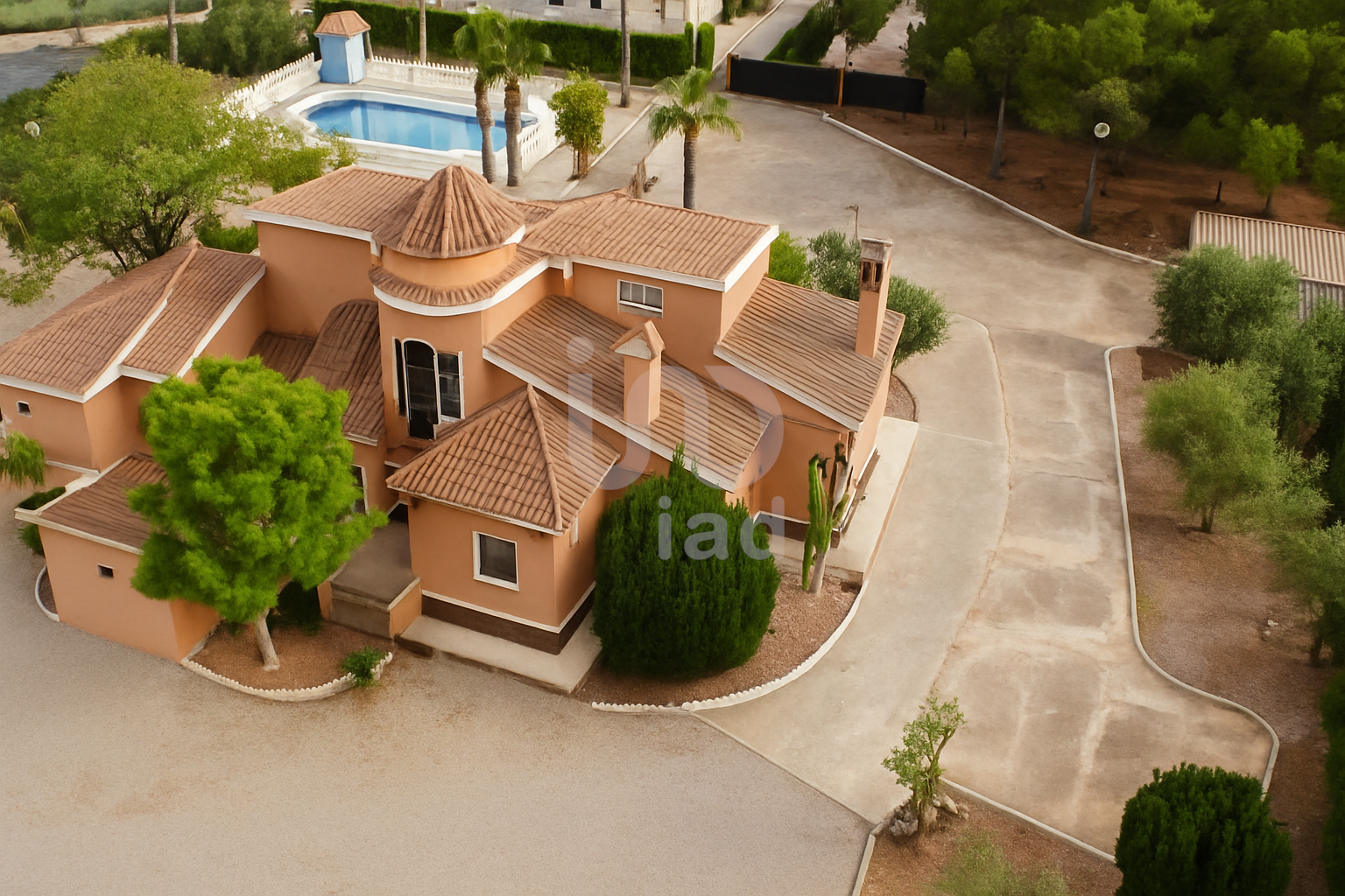 Exterior view of Single-family semi-detached for sale in Elche / Elx  with Air Conditioner, Heating and Terrace