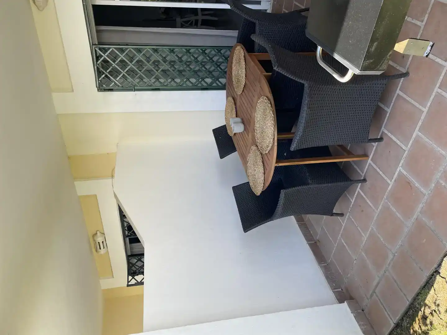 Terrasse von Wohnung zur Miete in Marbella mit Klimaanlage, Privatgarten und Schwimmbad