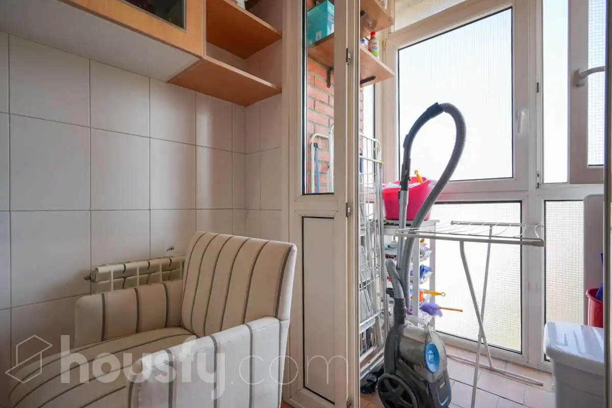 Bedroom of Flat for rent in Madrid  with Air Conditioner, Heating and Furnished