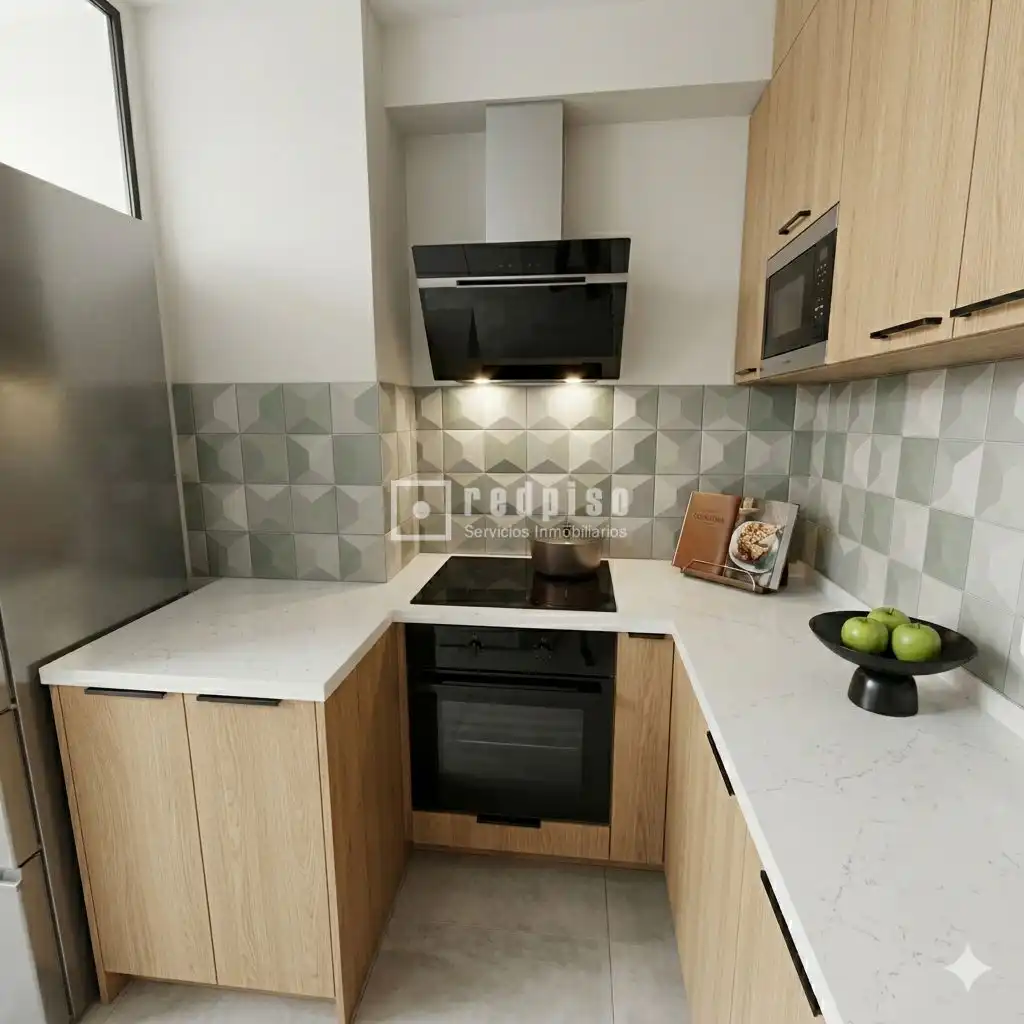 Cocina de Piso en venta en Madrid con Calefacción y Terraza