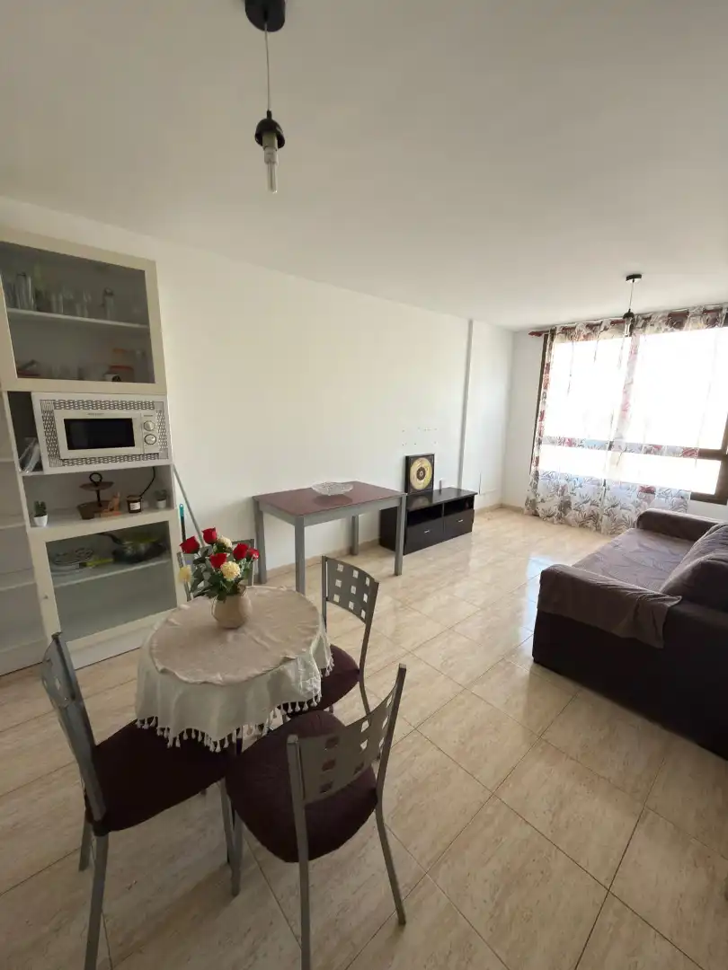 Sala de estar de Apartamento en venta en Puerto del Rosario con Amueblado, Horno y Lavadora